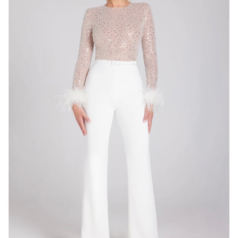 Nadine jumpsuit wore for one night. Just dry cleaned